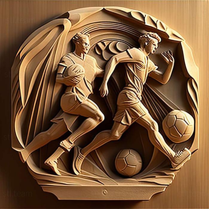 3D модель Академия чемпионов по футболу (STL)